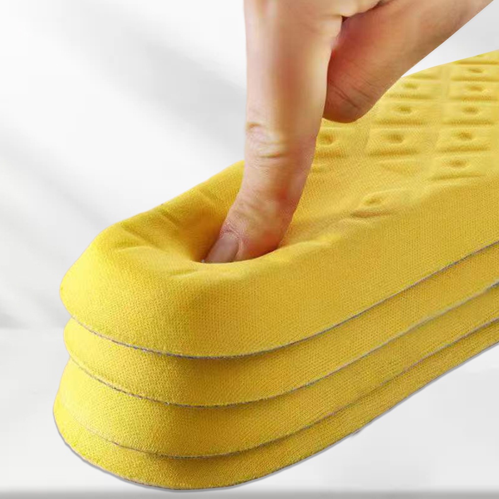 Sfse - กีฬา Insoles - ระบายอากาศได้ตัดได้ - ผู้หญิงดูแลเท้า - การดูดซับแรงกระแทกยาระงับกลิ่นกาย - สำหรับการวิ่งกลางแจ้ง - นวดรองเท้ายางยืด