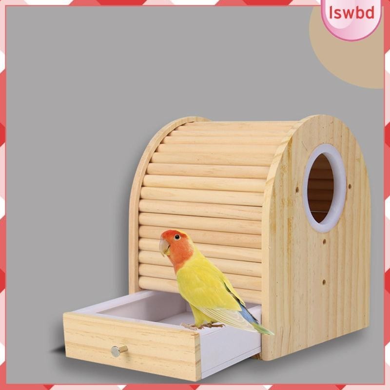 [lswbd] กล่องเพาะพันธุ์นกแก้ว แบบไม้ อุปกรณ์เสริม สําหรับนกแก้ว นกค็อกคาโต้