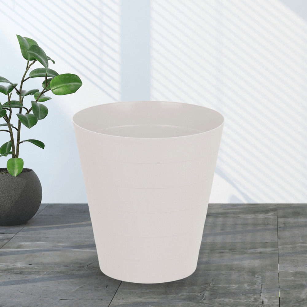 LOCAL789 ICLEAN  ถังขยะไม่มีฝาทรงกลม 13 ลิตร รุ่น TG59692G ขนาด 28.5x28.5x30 ซม.สีเทา ร้านอยู่ในไทย