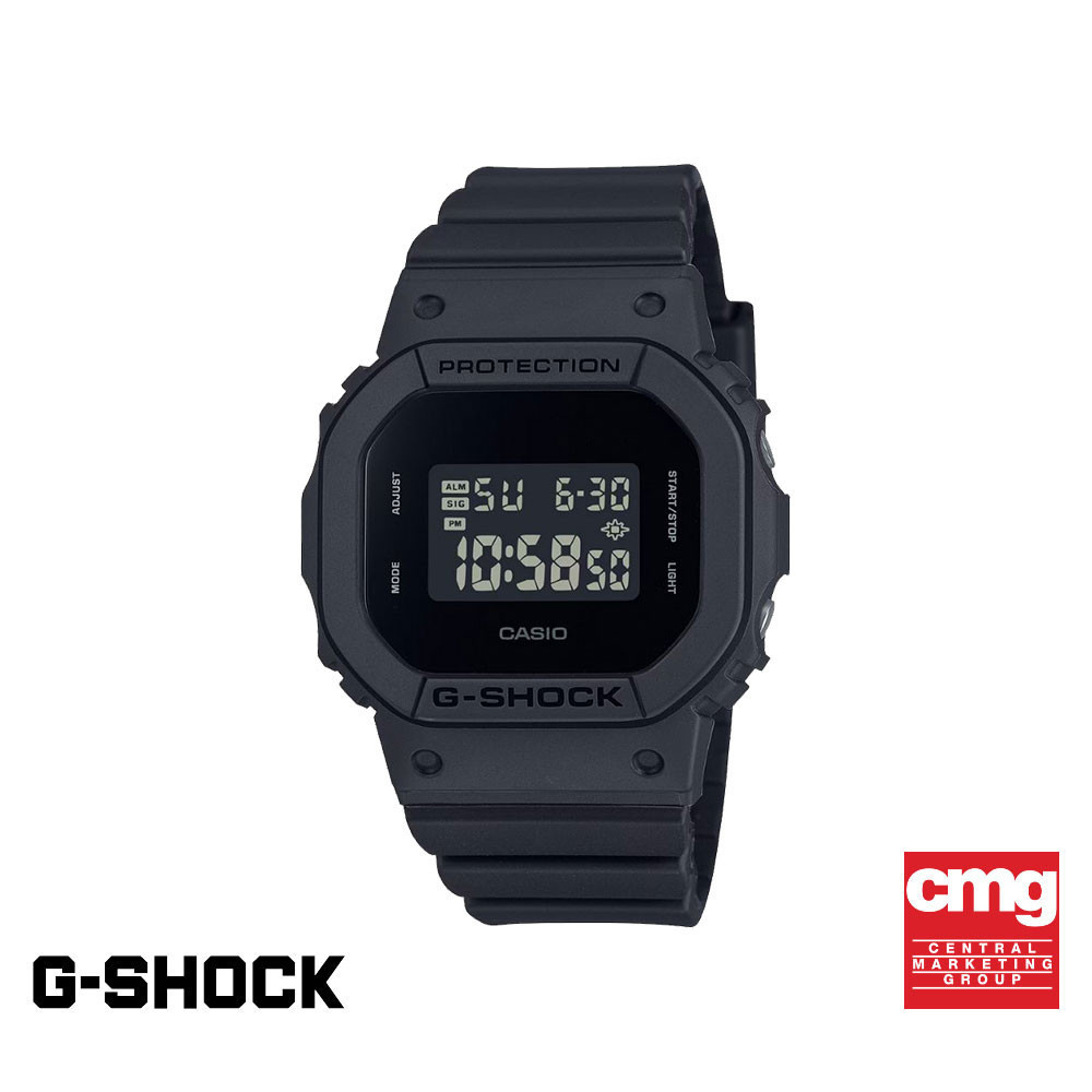 CASIO นาฬิกาข้อมือผู้หญิง G-SHOCK รุ่น GMD-S5610BB-1DR สายเรซิน สีดำ