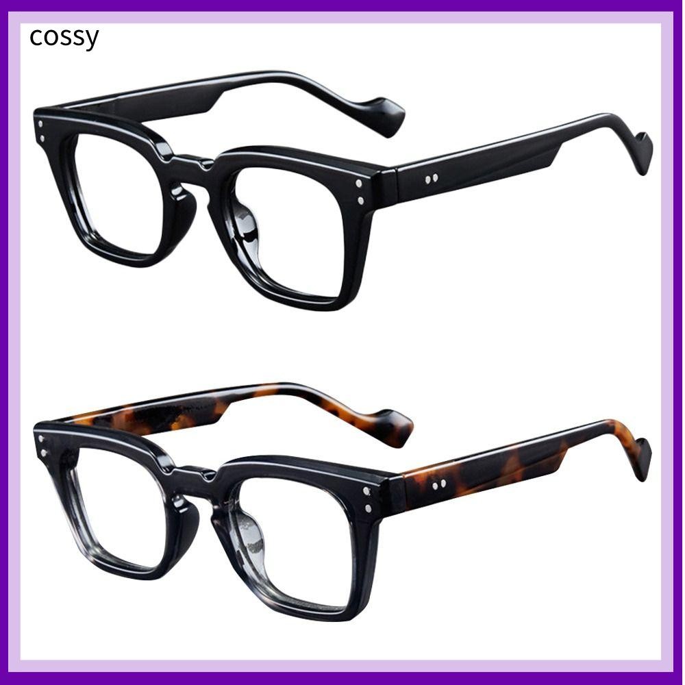 คอสซี่ แว่นตาอ่านหนังสือ,ป้องกันดวงตาแว่นตาสายตายาวเบา,แบบพกพาหรูหราวินเทจสายตายาวแว่นตาสําหรับผู้ชายผู้หญิง