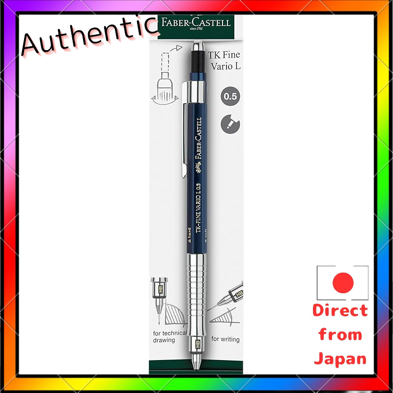 Faber-castell TK-FINE VARIO L ดินสอกด 0.5mm Indigo