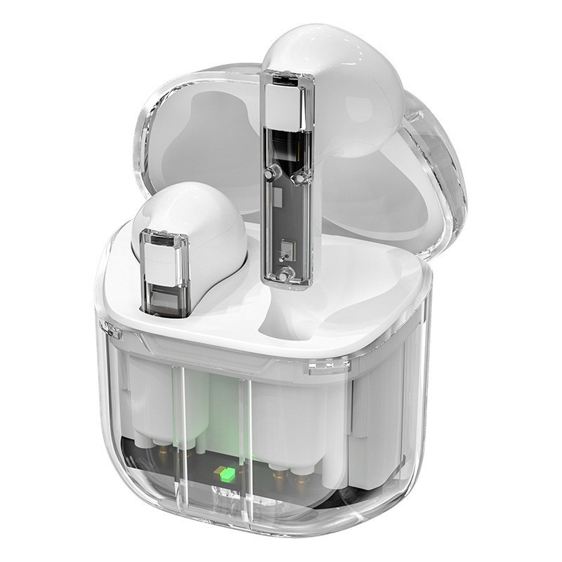 สําหรับเทคโนโลยีบลูทูธ TWS ใช่06 ในการออกแบบโปร่งใสมีสไตล์สําหรับคนรักดนตรี