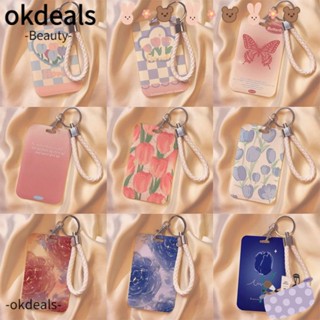 Okdeals กระเป๋าใส่นามบัตร บัตรเครดิต พลาสติก น่ารัก สําหรับเด็กผู้ชาย และเด็กผู้หญิง