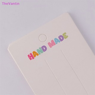 Thevantin ถุงกระดาษใส่กิ๊บติดผม พร้อมป้ายแท็ก 50 ชิ้น