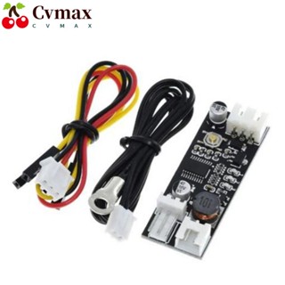 Cvmax พัดลมควบคุมอุณหภูมิ 2-3 สายเดี่ยว 12v 0.8a Dc Pwm สําหรับคอมพิวเตอร์