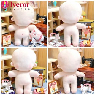 Lveror ตุ๊กตายัดไส้ ผ้าฝ้าย DIY สําหรับตกแต่งบ้านตุ๊กตา