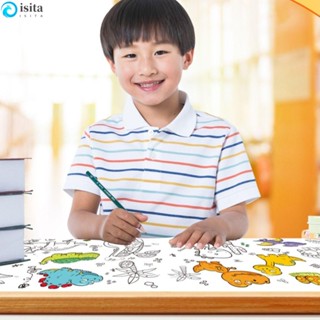 ISITA ม้วนกระดาษวาดภาพระบายสี Diy ของเล่นเสริมการเรียนรู้ สําหรับเด็ก
