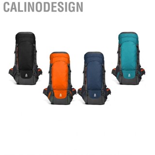 Calinodesign Backpack  Hiking Cutting Resistant Buckle Design Long Life Span 65L for Climbing