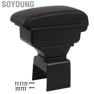 Soyoung Center Console Storage Box Armrest Precision Designed for Car