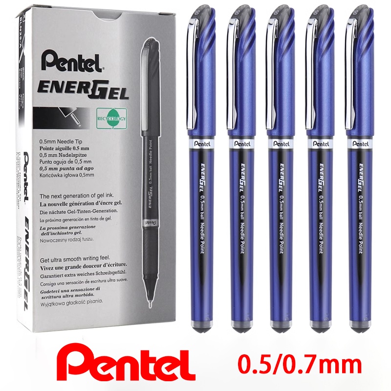 Pentel BLN25 ปากกาเจล แบบแห้งเร็ว 0.5 มม. สีดํา สําหรับนักเรียน