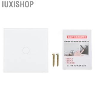 Iuxishop Wifi Smart Switch  Round Timing Intelligent 433Mhz AC110‑240V with Screws for Indoor