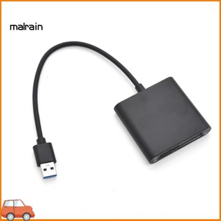 [Ma] อะแดปเตอร์การ์ดรีดเดอร์ USB 30 SD อะลูมิเนียมอัลลอย ขนาดกะทัดรัด