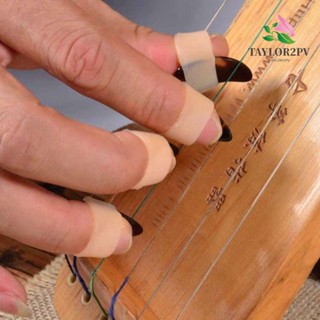 Taylor2pv Guzheng ชุดฝาครอบนิ้วหัวแม่มือ ป้องกันเล็บ สําหรับเด็ก