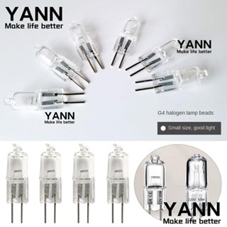 Yann1 หลอดไฟฮาโลเจน หรี่แสงได้ 10W 20W 35W 40W G4 G5.3 G9 2023 12V 220V 5 ชิ้น