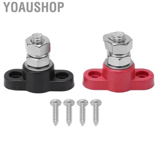 Yoaushop NEW  Power Distribution Terminal Block Set With M8 Studs 2 Colors