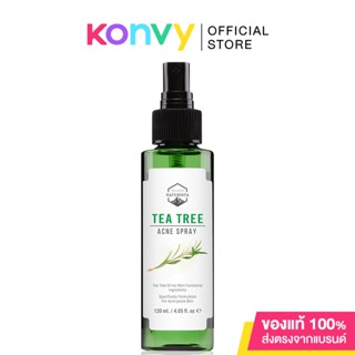 Naturista Tea Tree Acne Spray 120ml สเปรย์ฉีดสิว ลดการเกิดสิว ใช้ได้ทั้งหน้า และลำตัว.