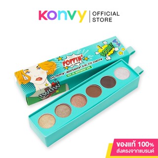 In2It Eye Poppin Eye Shadow [6 x 1g] อินทูอิท พาเลทอายแชโดว์ 6 เฉดสี.