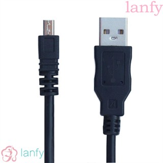 Lanfy สาย USB ซิงค์ข้อมูลกล้องดิจิทัล DSLR อุปกรณ์เสริมกล้อง ที่ชาร์จแบตเตอรี่ 8Pin 1.5 เมตร สําหรับช่างภาพ