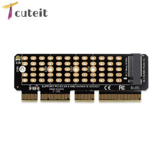 การ์ดไรเซอร์ TCUTEIT SSD M.2 NVME | PCI-E 4.0 X4 PCI-Express X4 X8 X16 M Key |