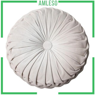 [Amleso] เบาะรองนั่งเก้าอี้ ทรงกลม สําหรับบ้าน สํานักงาน ห้องครัว