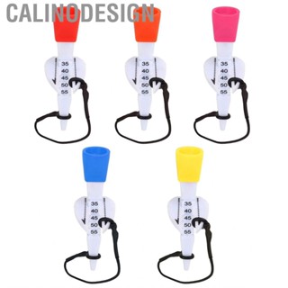 Calinodesign Golf Tees  Silicone Ball Tee Multifunctional with Scales for Court