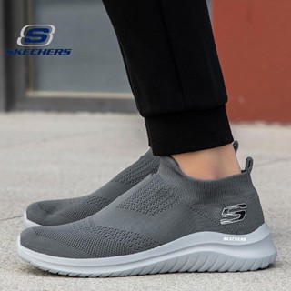 พร้อมส่ง Skechers_ รองเท้ากีฬาลําลอง ผ้าตาข่าย ข้อสูง ระบายอากาศ ขนาดใหญ่ แฟชั่นสําหรับผู้ชาย