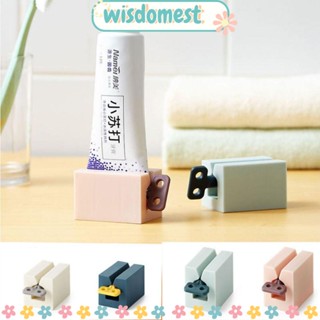 WISDOMEST ใหม่ ที่วางยาสีฟัน แบบหลอดม้วน 2 ชิ้น