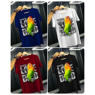 เสื้อเลือกตั้ง ใหม่ล่าสุด เสื้อยืด พิมพ์ลายนก MANIA LOVEBIRD