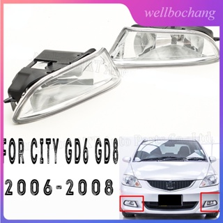 ไฟตัดหมอกกันชนหน้า สําหรับ HONDA CITY 2006 2007 2008 GD6 GD8 33901-SEL-H61 33951-SEL-H61