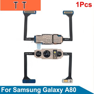  สายเคเบิลโมดูลกล้องหลัก ด้านหน้า ด้านหลัง สําหรับ Samsung Galaxy A80 805F 1 ชิ้น