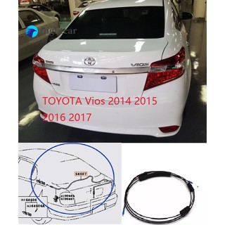 Flightcar สายเคเบิลฝากระโปรงหลัง สําหรับ Toyota Vios 2014 2015 2016 2017