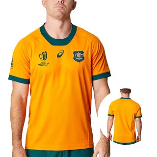 เสื้อกีฬารักบี้ ลายทีมชาติออสเตรเลีย RWC 2023