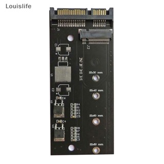 Llph ใหม่ อะแดปเตอร์การ์ดไรเซอร์ SATA M.2 NGFF SSD เป็น SATA 2.5 นิ้ว เป็น M.2 NGFF SSD LLP