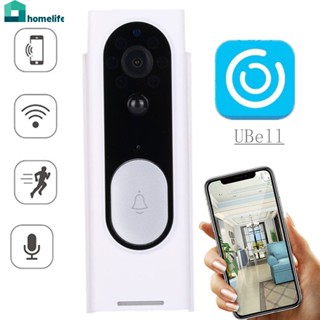 M13 Smart WiFi Video Doorbell Camera Two way Voice Intercom Night Vision IP Door Bell Wireless Home Security Camera Support Passive Human Body Infrared Detection home home home