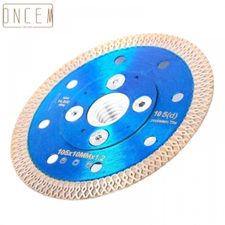 【ONCEMOREAGAIN】1* Blue Thin Diamond Tile Blade With Flange For Cutting Porcelain Tile Stone New