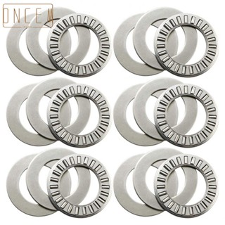 【ONCEMOREAGAIN】Reliable Thrust Needle Roller Bearings 6 Sets Small Cross Section Heat Resistant