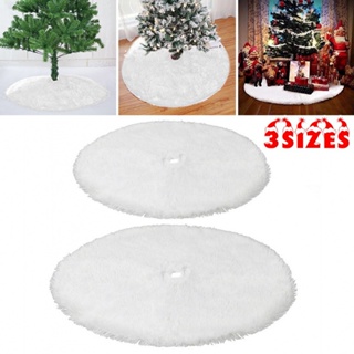 ⚡XMAS⚡Christmas Tree Skirt Holiday &amp; Seasonal Décor Long Plush Christmas Decoration