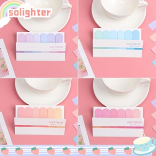 Solighter สติกเกอร์ฉลากโน้ต DIY 120 แผ่น