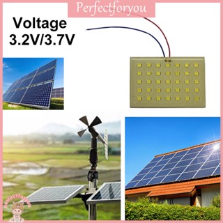 ❥Perfectfu บอร์ดวงจรไฟพลังงานแสงอาทิตย์ 5W 2835 SMD 35LED 3.2 3.7V สําหรับโคมไฟเหนี่ยวนําไฟฟ้า 1-10 ชิ้น