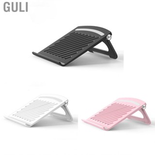 Guli Folding Stand for  Tablet Ergonomic Base Hollow Cooling Non Slip Portable Notebook Desk Holder