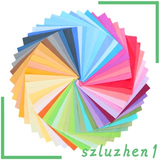 [Szluzhen1] แผ่นผ้านวม ทรงสี่เหลี่ยม สําหรับเย็บผ้า DIY 50 แพ็ค