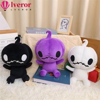 Lveror ตุ๊กตาฟักทอง ฟักทองสีส้ม น่ารัก ผ้ากํามะหยี่ขนนิ่ม สําหรับตกแต่งปาร์ตี้ฮาโลวีน เด็ก