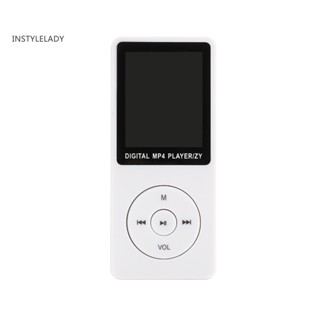 Instylelady ZY418 เครื่องเล่นเพลง MP3 MP4 HiFi หน้าจอสี 18 นิ้ว สําหรับนักเรียน