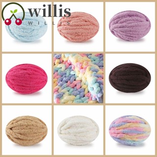 Willis ไหมพรมถักโครเชต์ แบบหนานุ่ม 2 ซม. หลายสี