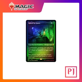 [MTG] Raised by Giants (Foil Etched)) [CLB] [GREEN] [RARE] [FOIL] [ENG] (การ์ดเมจิค / Magic the Gathering)