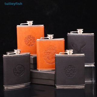 【tuilieyfish】ขวดสเตนเลส 7 ออนซ์ สําหรับใส่เหล้า ไวน์ วิสกี้ เหล้า【IH】