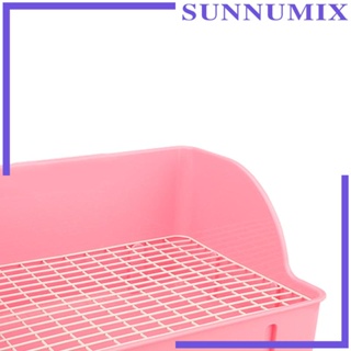 [Sunnimix] ถังขยะกระต่าย พร้อมไม้กวาด สําหรับกระต่าย หนูแฮมสเตอร์ ชินชิล่า เฟอร์เรท