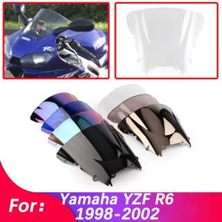 แผ่นเบี่ยงลม สําหรับรถจักรยานยนต์ Yamaha YZF R6 YZFR6 YZF-R6 600 1998 1999 2000 2001 2002