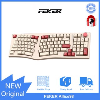 Feker Alice 98 คีย์บอร์ดเมคคานิคอล มีสาย RGB ออกแบบตามสรีรศาสตร์